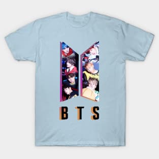 Aesthetic KPop bt21 T-Shirt